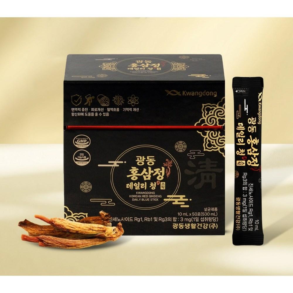 Kwangdong Red Ginseng Extract Daily Cheong (Sticks Not Included) 50 Pcs 10ml