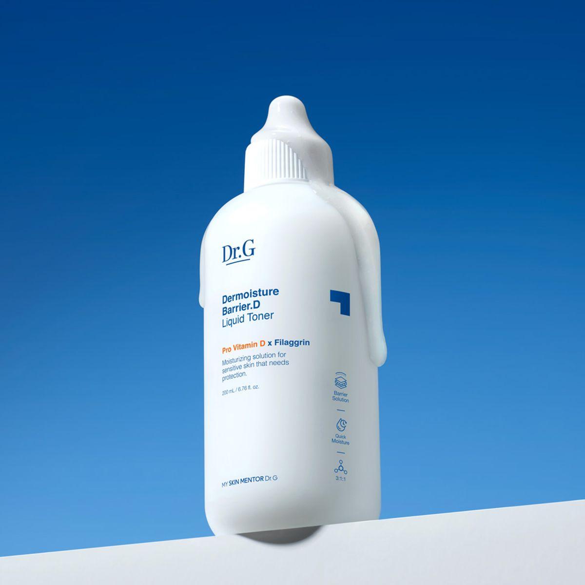 

Dr.G The Moisture Barrier D Liquid Toner 200ml × 2 — Strengthening, Hydrating & Barrier-Repair Toner for Sensitive Skin