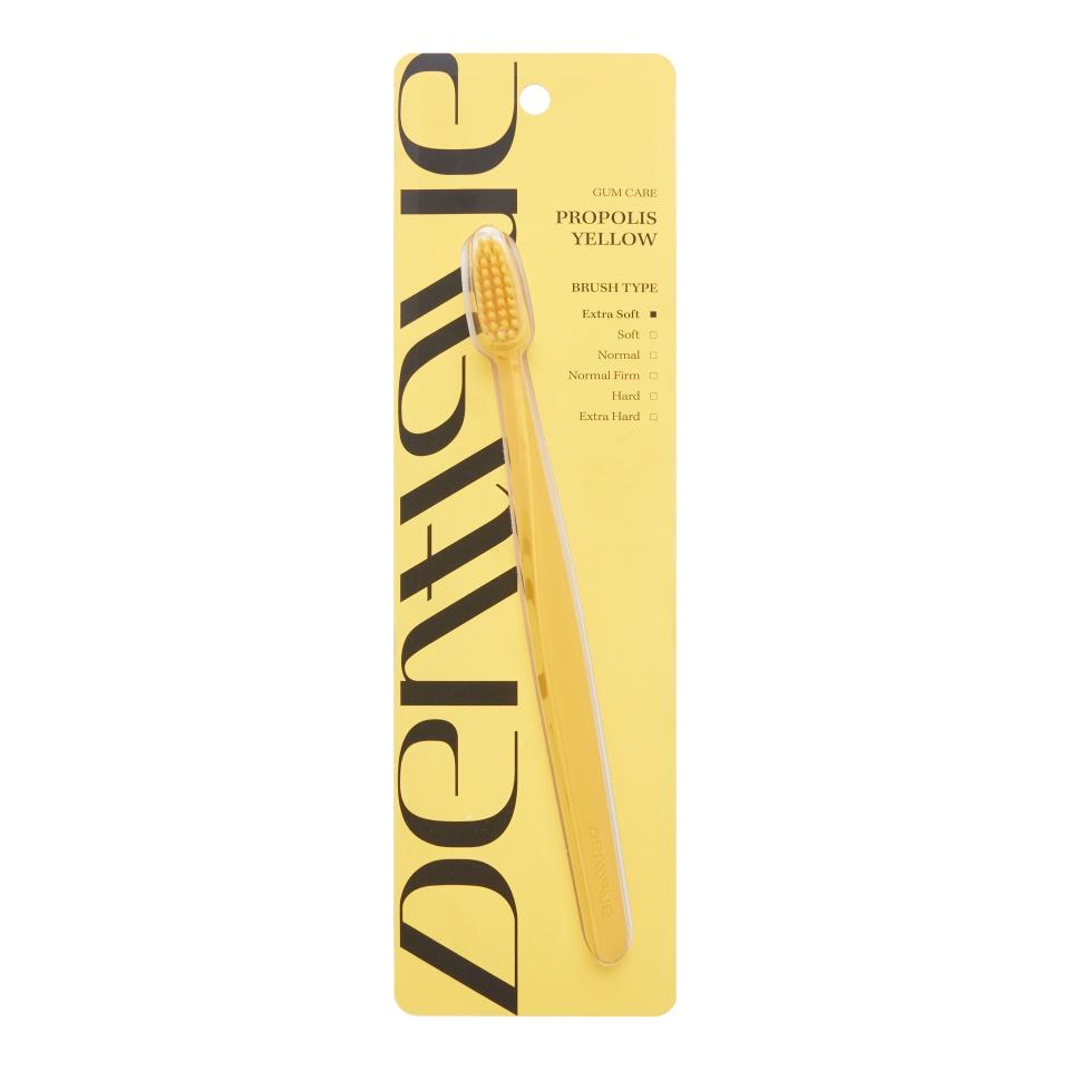 

Dentique Toothbrush - Propolis Yellow Зубная щетка Желтый прополис (ультрамягкая)