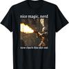 Lustiger Ritter mit Raketenwerfer Mittelalterliches RPG T-Shirt