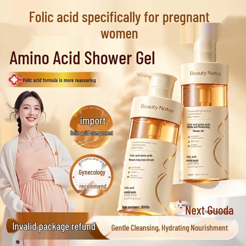 BEAUTY NOTES Folic Acid Moisturizing Body Wash