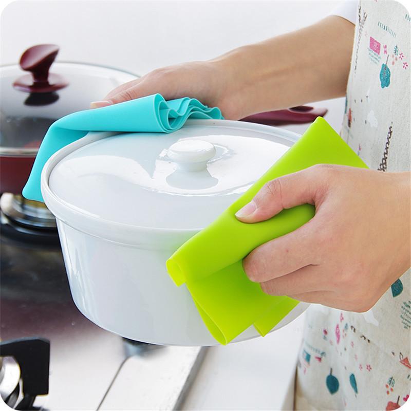 40 * 30cm Mat de Silicon Culoare Solidă pentru Frământat Degrabil Antiderapant Mat pentru Predarea Copiilor Măsuțe Bune pentru Masă Suport de Pahare