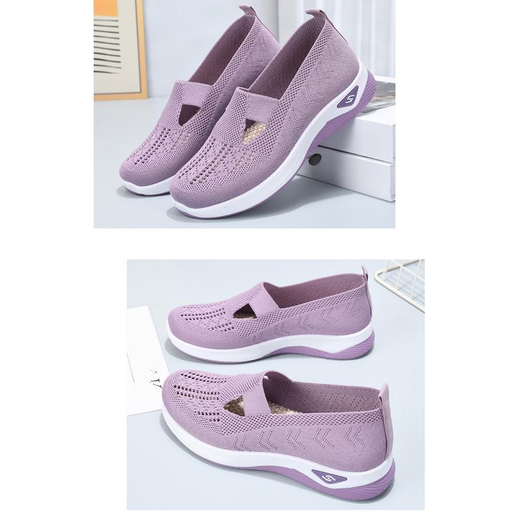 Women's Shoes with Soft Soles Are Not Tiring for The Feet In Summer, While Women's Cloth Shoes Are Comfortable and Casual Shoes with Ethnic Embroidery