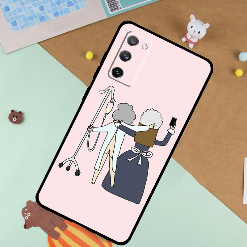 Nurse Doctor Dentist Soft Case For Samsung Galaxy S25 Ultra S9 S10 S20 S21 S22 S23 S24 Plus S24 FE Funda Cover