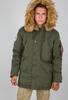 Зимняя куртка Alpha Industries Polar Jacket (123144) темно-зеленая (123144-257)