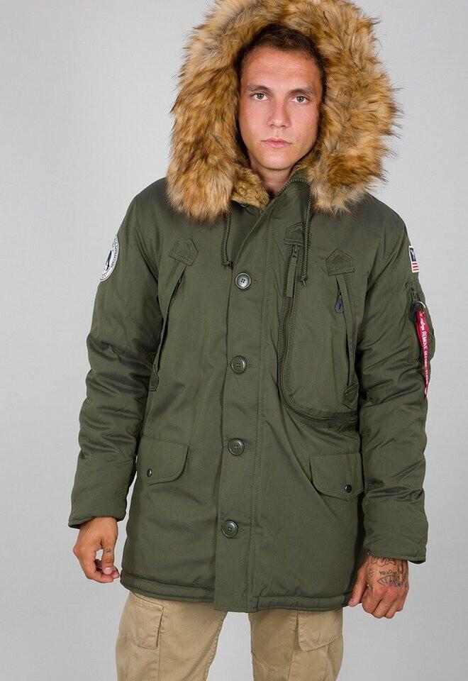 Зимняя куртка Alpha Industries Polar Jacket (123144) темно-зеленая (123144-257)
