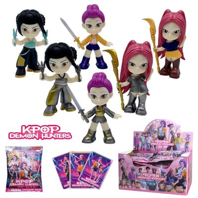 NOUVEAU 6 styles KPop Demon Hunters Superstar Rumi Mira Zoe Acrylique PVC Figurine d'Action Jouet Anime Figurine Poupée Pour Fans Cadeau surprise