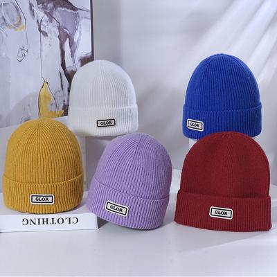 Damen Neue Winter Warme Strickmütze Koreanischer Stil Trendig Vielseitig Winddicht Ohrenschutz Studenten Wollmütze