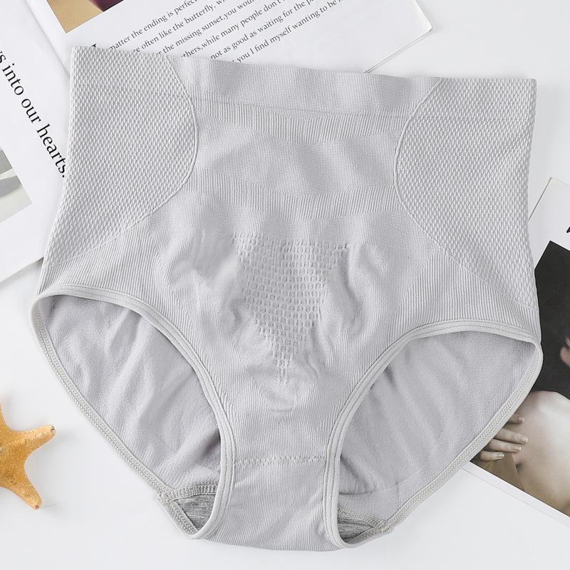 5 szt. Bezszwowe majtki o wysokim stanie z plastra miodu dla kobiet plus size poporodowe kontrola brzucha modelowanie talii i podnoszenie bioder