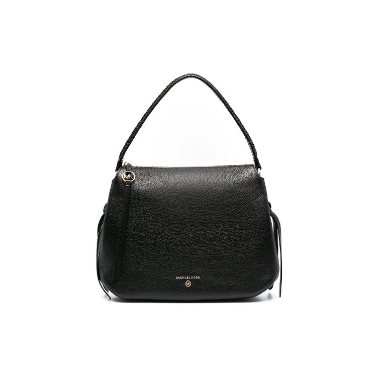 

New MICHAEL KORS MK Grand Cow Leather Handbag, Shoulder Bag Women s Black 30S1GG6H3L-001 40.1*10.2*28.7CM