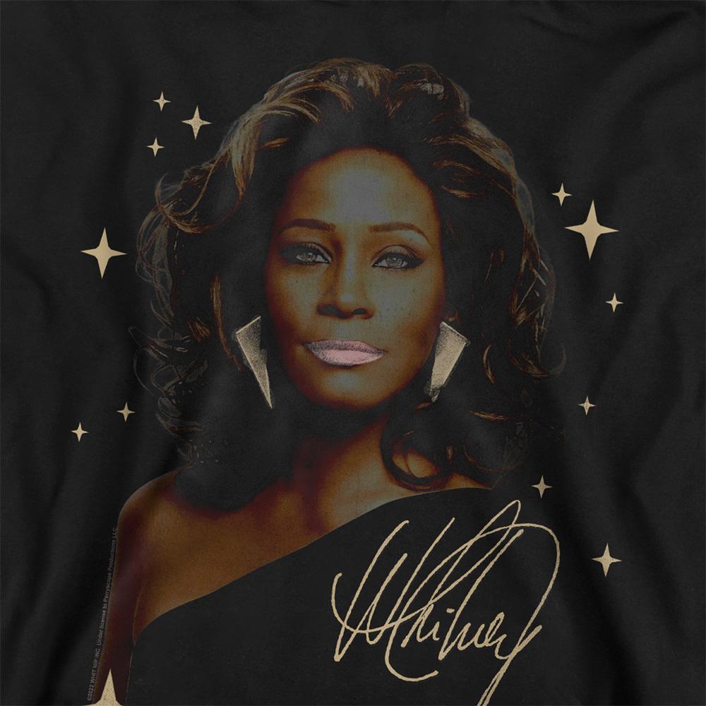 Whitney Houston Childrens/Kids Graffiti Star Pullover Hoodie