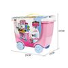 Cute Simulation Kids Ice Cream Shop Kitchen Cart Pretend Toy Set Role Play Gift