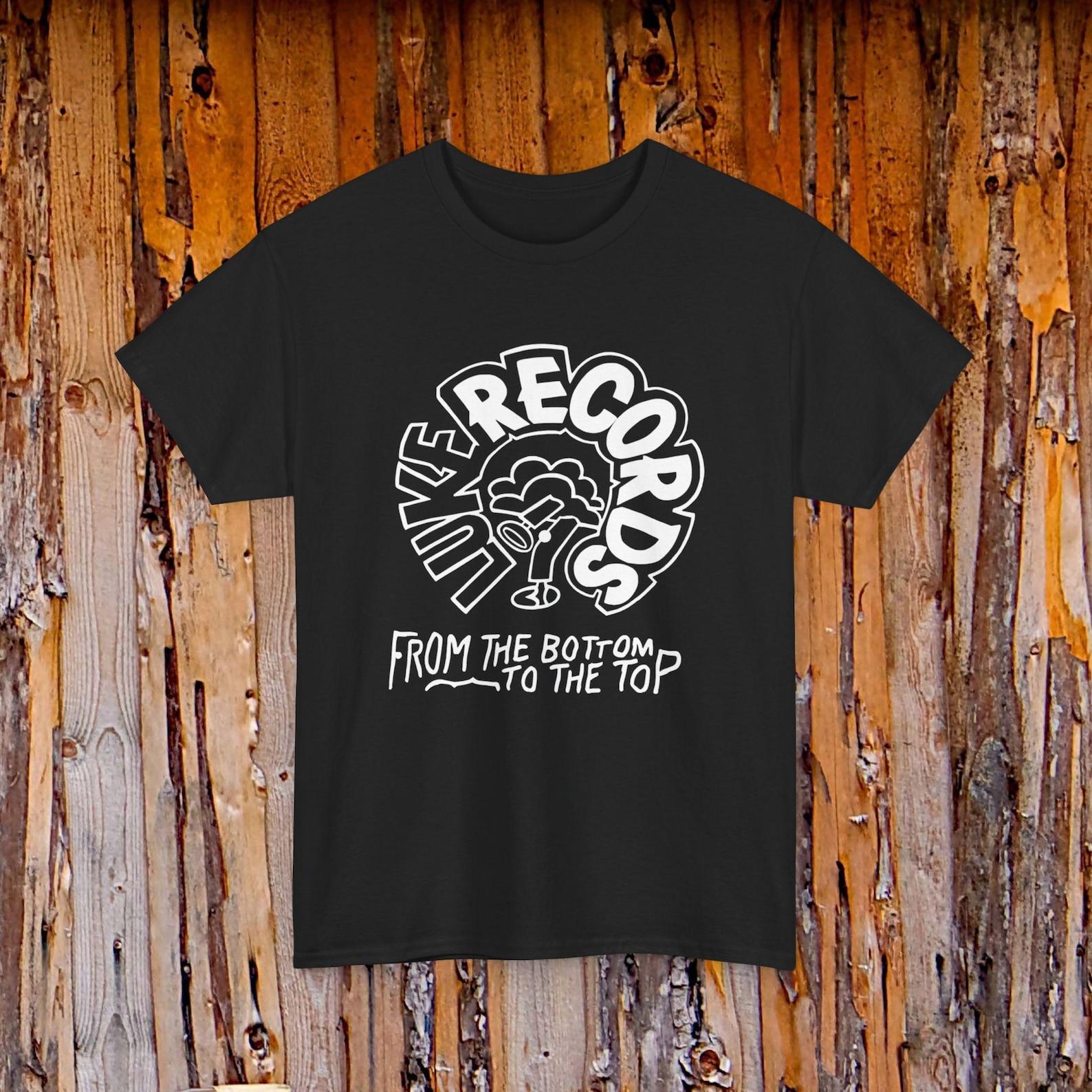 Luke Records Vintage Hip Hop Rap Logo Tee | Music Shirt L