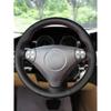For Mercedes Benz C SLK Class W203 R171 2004 2005 2006 2007 2008 Car Hand-stitched Steering Wheel Perforated Leather Cover Trim