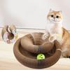 Katzen Kratzbrett Magnetisches Schleifkralle Spielzeug Organ Karton Katzen Spielzeug für Innen Außen Schlafzimmer Wohnzimmer Spielen Übung