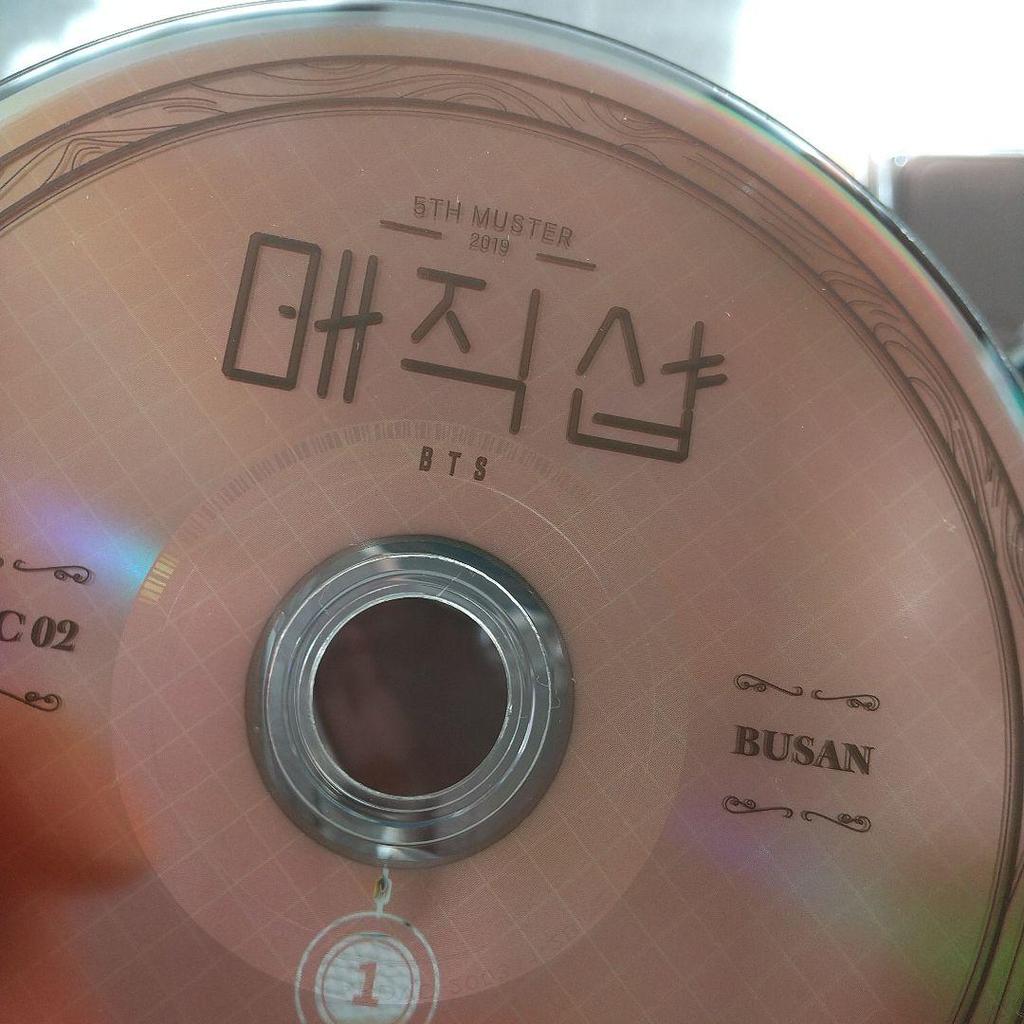 [USED] BTS MAGIC SHOP DVD BUSAN SEOUL