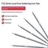 New! T12 I ILS J02 JL02 K KU Soldering Iron Tips For Hakko Fx951 DIY T12 Electric Soldering Iron Soldering Station Welding Tools