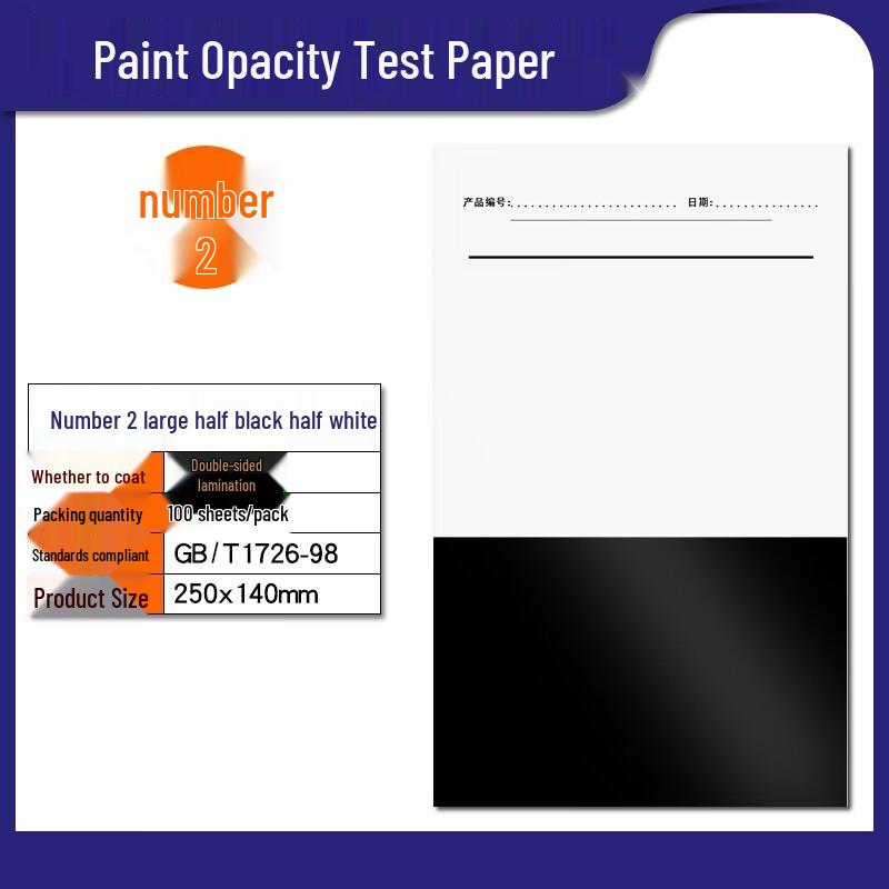 Langsaizebo Paint Opacity Test Cards