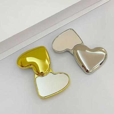 Double-sided Heart Shape Makeup Mirror Girl Cute Small Mirror Portable Student Rotating Mirror Cosmetic Beauty Tools Handheld