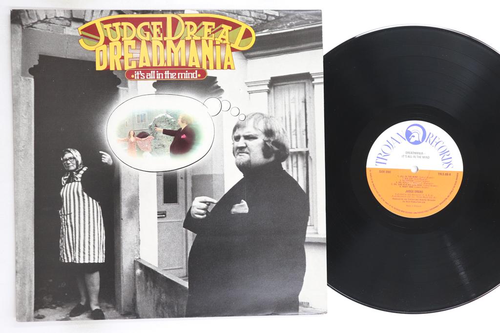 LP Record JUDGE DREAD - Dreadmania - It's All In The Mind TRLS60 TROJAN RECORDS 1973 UK Reggae, Ska & Dub Used