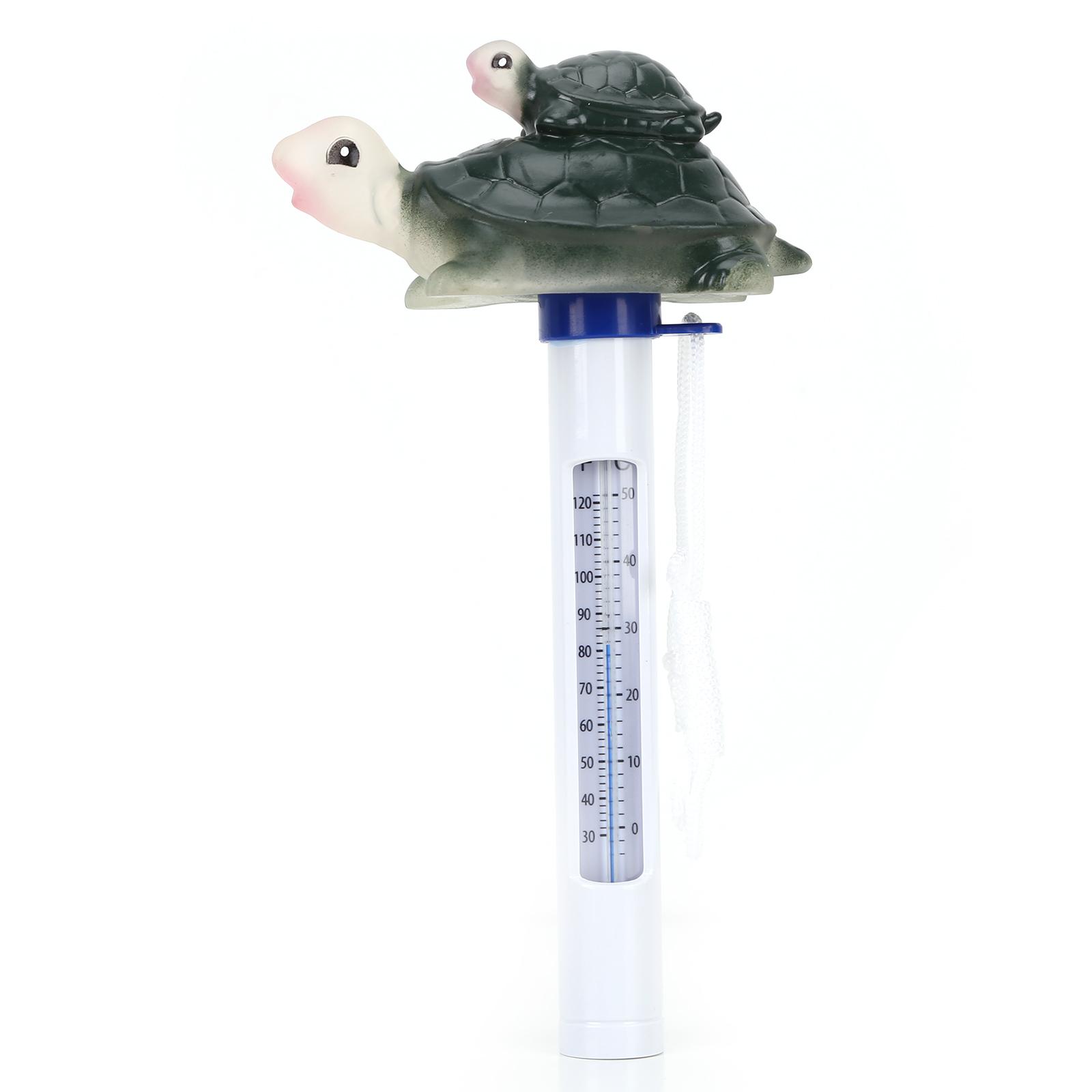 Swimming Pool Water Thermometer Portable Water Temperature Meter Pool Temperature Gauge for Bath Water Supplies