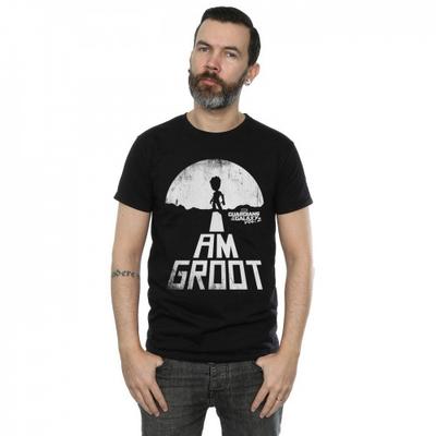 Herren Guardians Of The Galaxy I Am Groot Weißes T-Shirt