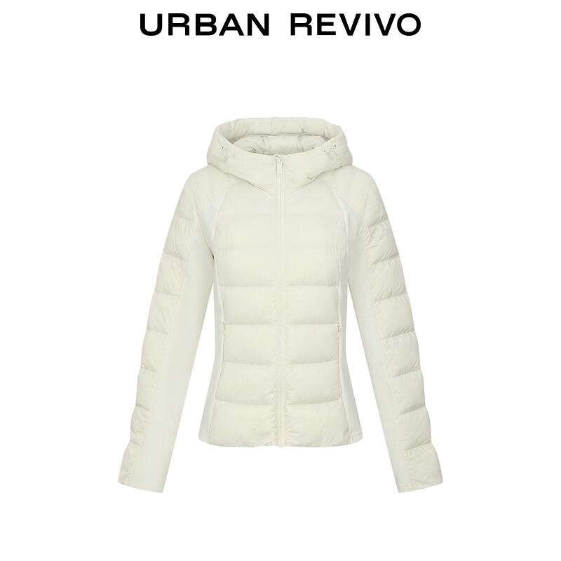 UR Women's Casual Hooded Drawstring Down Jacket