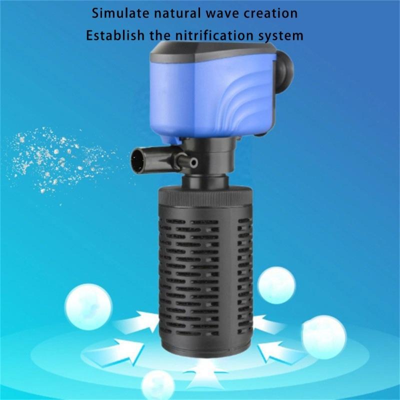 Regulierbare Aquarienfilterpumpen Tauchbare Aquarien Innenfilter für Heim aquarien