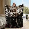 Anime O-Omniscient Readers V-Viewpoint Flannel Warm Comfort  Soft Plush Blanket for Sofa Living Room Office Bedroom Travel Gift