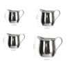 Cappuccino Stainless Steel Home Latte Art Milk Frothing Pitcher Mugs Steaming Pitcher Coffee Cup