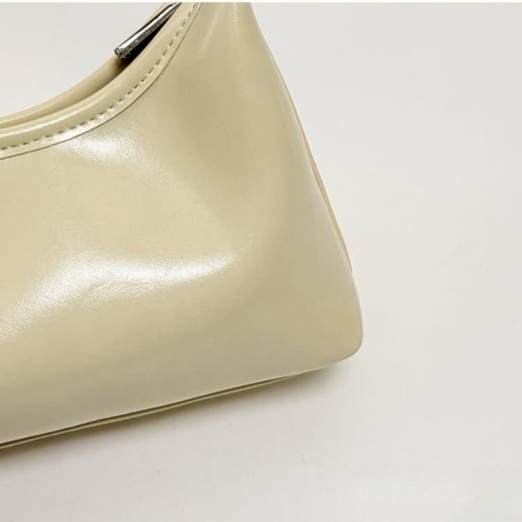 Glossy crescent underarm bag women's shoulder bag