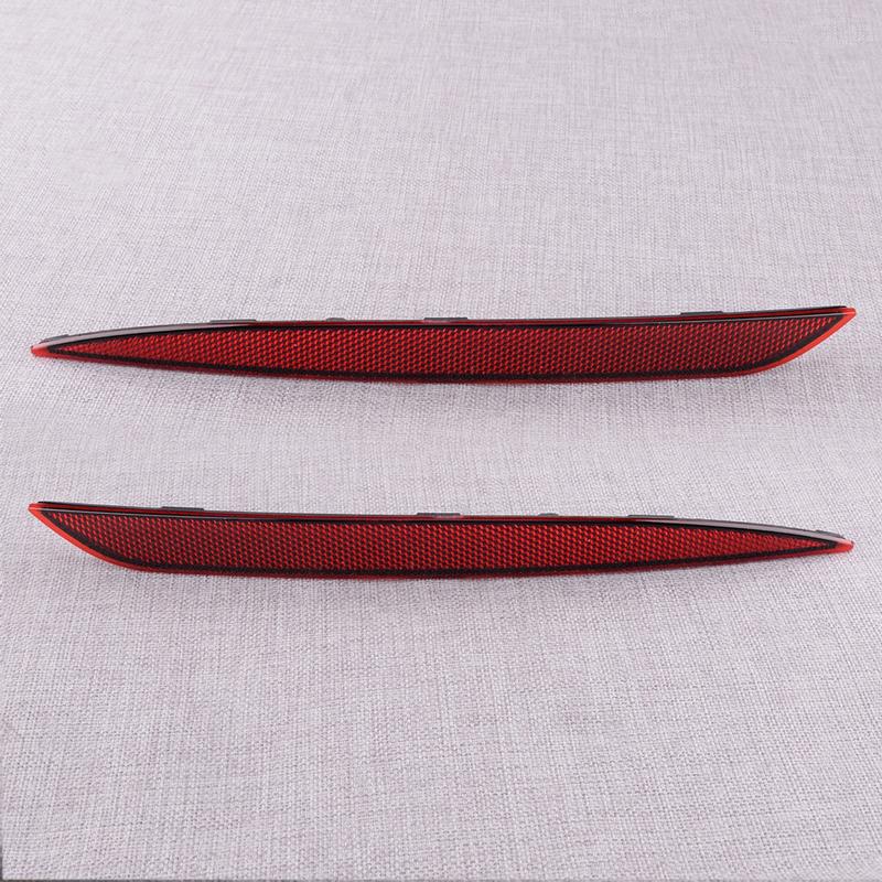 149581700C 149581800C 1 Pair Car Rear Bumper Left & Right Reflector Reflex Tail Light Lamp Fit for Tesla Model Y