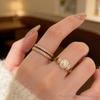 2025 Exquisite Vintage Ox Pave Diamond Ring: Mid-Century, Light Luxury Women's Fashion