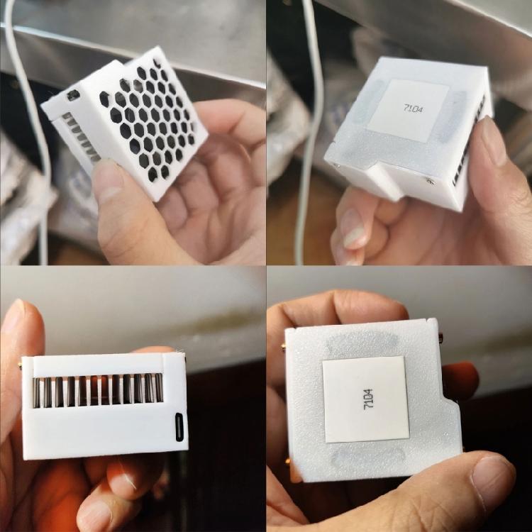 Phone Tablet Cooling Fan Radiator Honeycomb Pattern Low Noise Cooling System Semiconductor Magnetic Heat Sink Portable
