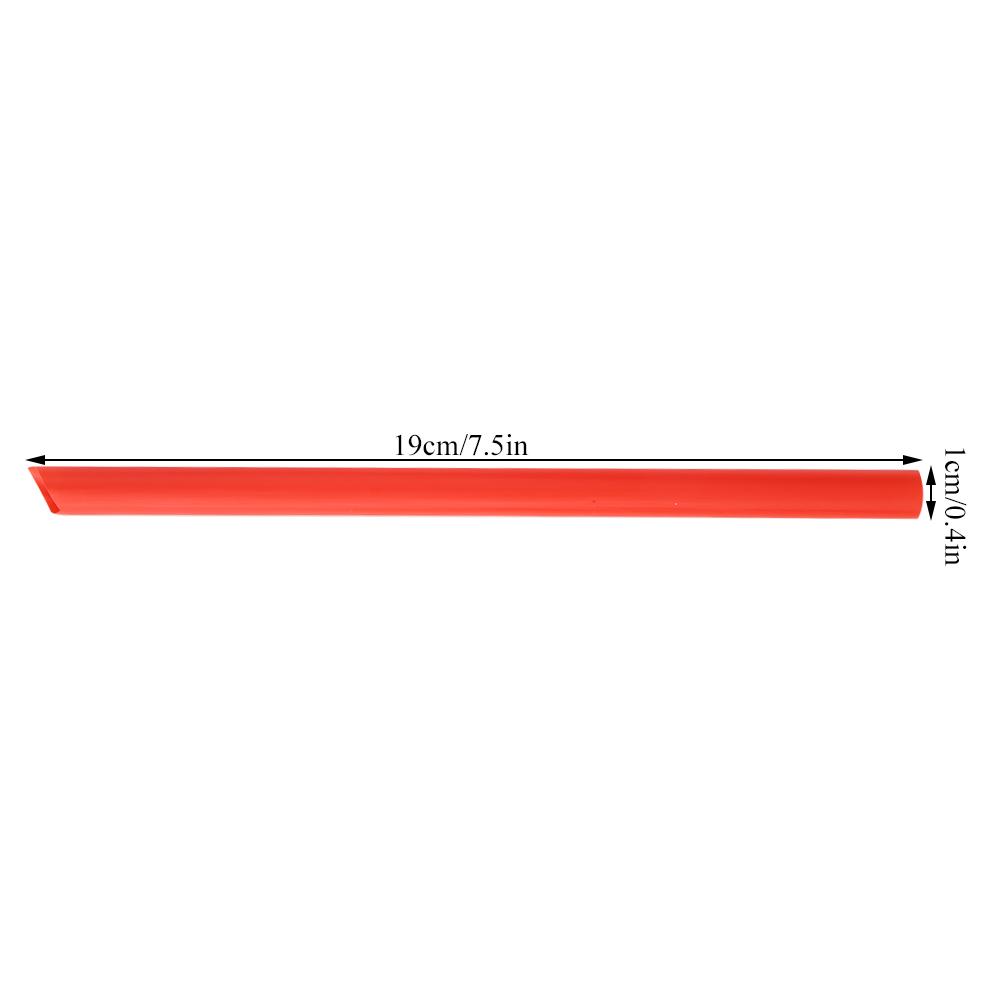 100PCS Colorful Drinking Straw Plastic Disposable Wide Straws for Milk T Mixed Colors