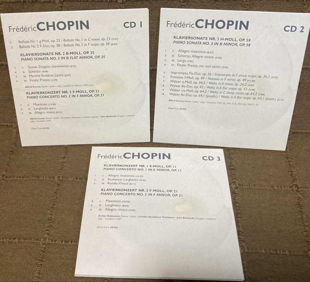 [USED] Chopin's Mysteries of the Keyboard, Edited by Ikuyo Nakamichi, with CD of Performances by the Editor and the Author + 10 CDs of Masterpieces