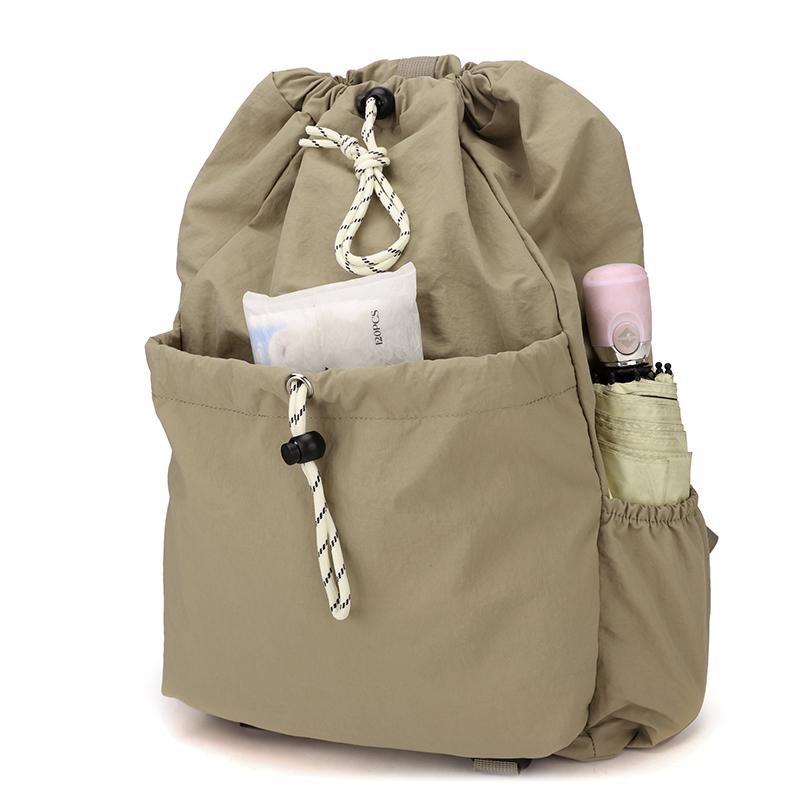 Zaino Leggero Idrorepellente per Sport all'Aria Aperta da Donna con Coulisse