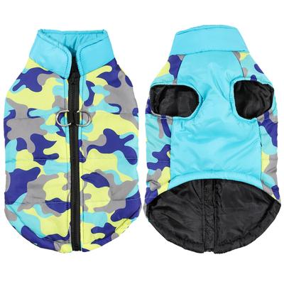 Dog Coat Warm Autumn Winter Pet Clothes for Small Medium Dogs Cat Vest Waterproof Puppy Padded Jacket French Bulldog Overalls