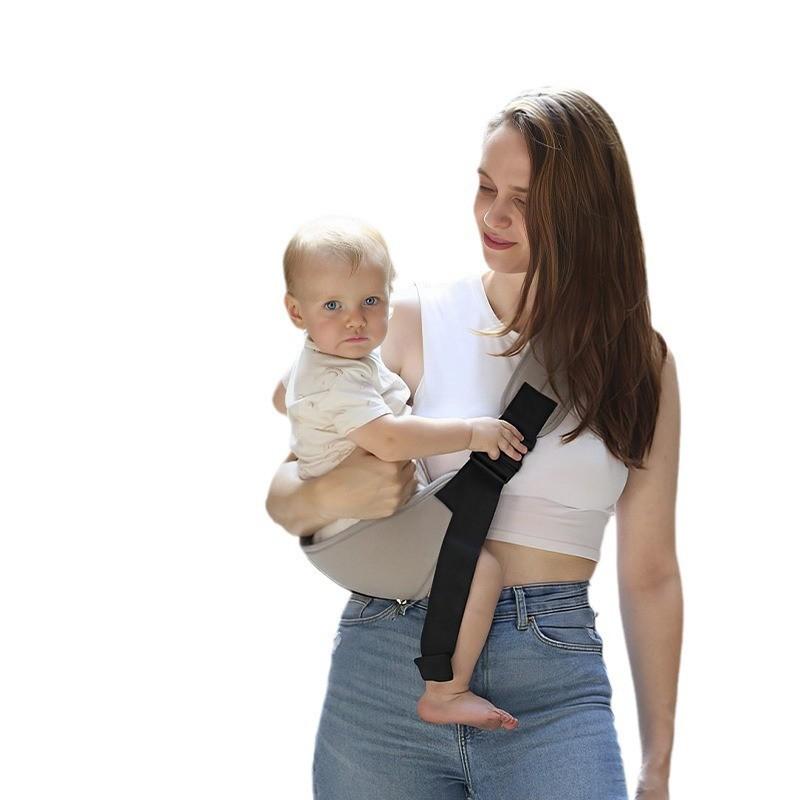 Canguru Multifuncional com Cinto de Cintura - Leve, Virado para a Frente, Assento para Bebê para Todas as Estações com Armazenamento