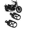 Universal Motorcycle Footrest Foot Pedal 10mm Install Dia CNC Aluminium Alloy