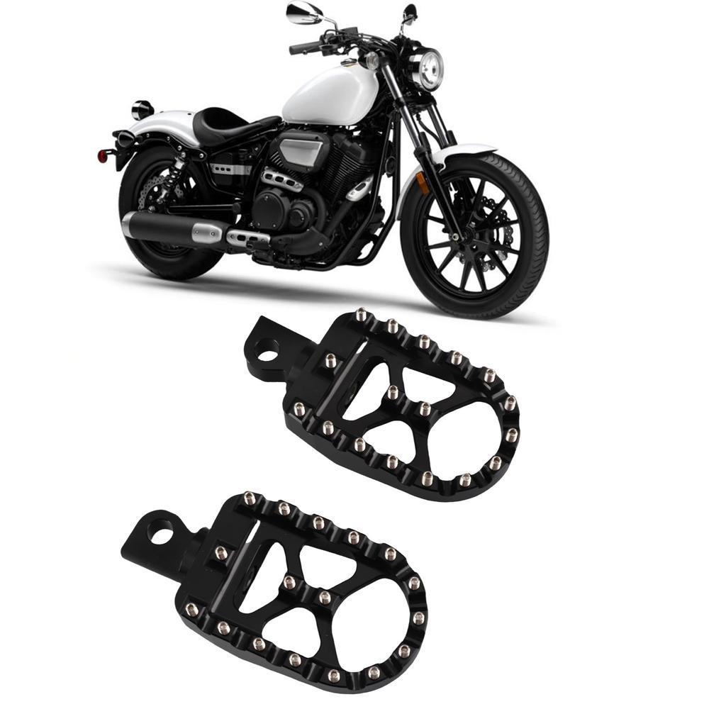 Universal Motorcycle Footrest Foot Pedal 10mm Install Dia CNC Aluminium Alloy
