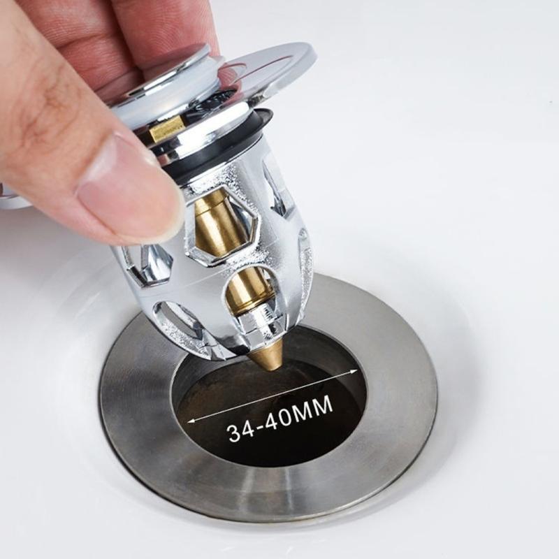 User friendly Sink Plug Convenient Drain Universal PopUp Drain Strainer Drain