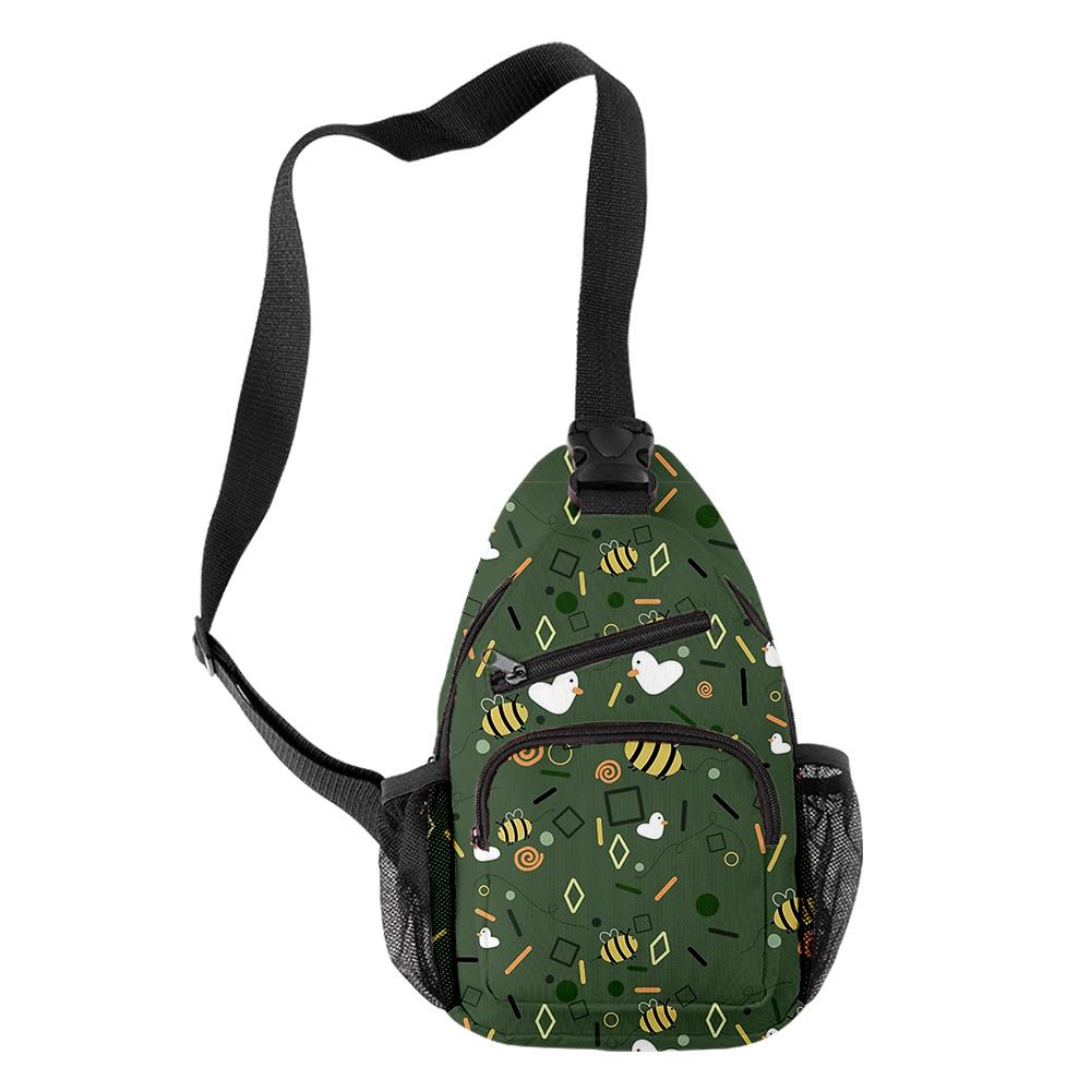 Classic Novelty Cool Dreamteam Crossbody Chest Bags Oxford Waterproof Boys/Girls Sports Travel Bags 3D Print Shoulder Bags