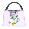 Furby Army Insulated Lunch Bag for Women Kids Portable Food Boxes Thermal Lunch Box Tote