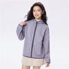 GIORDANO Women's Plus Velvet Hooded Cardigan