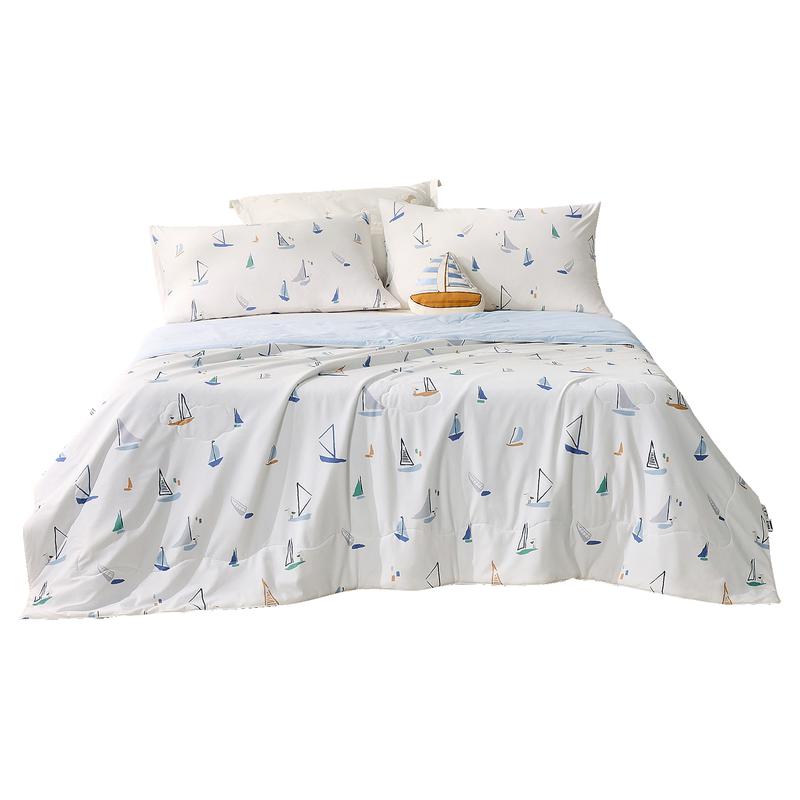 Luolai Kids  Cooling Machine Washable Summer Quilt 120x150cm