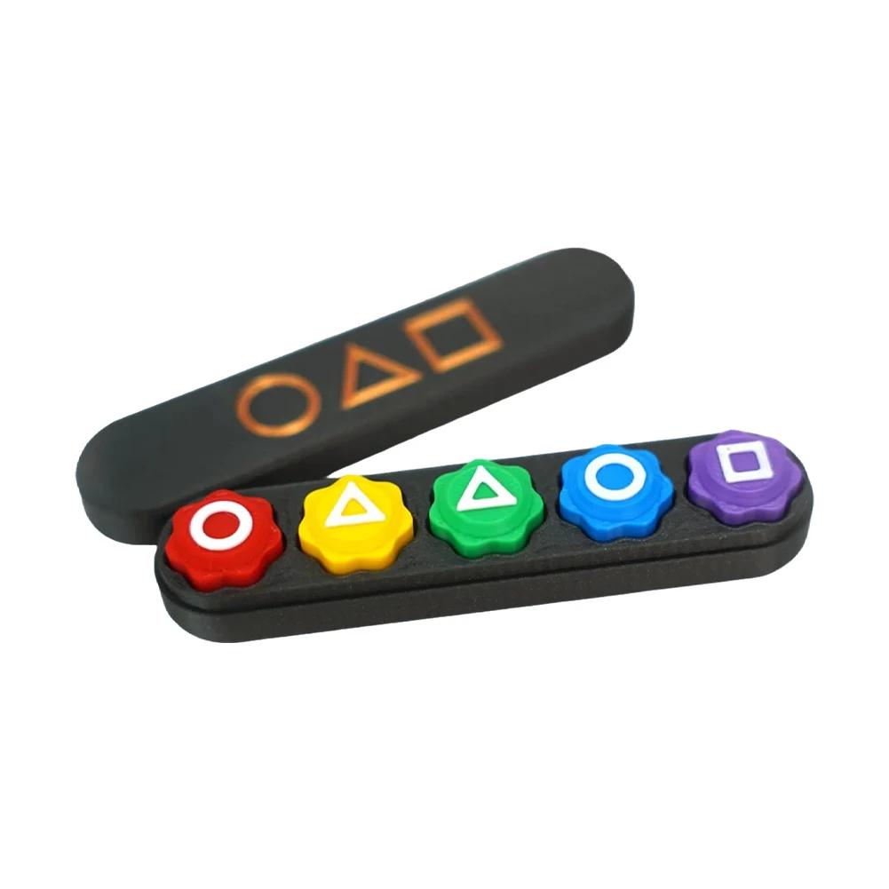 Traditionelles Spielspiel Spaß Gonggi Jack Stone Kieselsteinset Steinfangspiel Hand-Auge-Koordination Trainingsspielzeug für Familienspiele