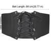 Solid Color Waist Belt Corset Elastic Belts For Women Fashion Wide Belts  for Dress Coat