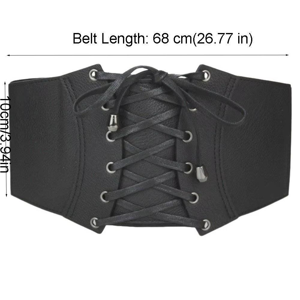 Solid Color Waist Belt Corset Elastic Belts For Women Fashion Wide Belts  for Dress Coat