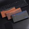 Baellerry Men's RFID Long Wallet with Multi-Card Slots and Large Capacity Money Clip